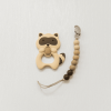 Raccoon Teether and Clip Set