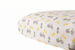 Vintage Bicycle Crib Sheet