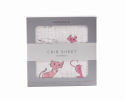 Playful Kitty Crib Sheet