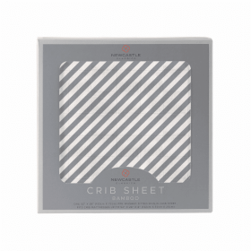 Finley Stripe Bamboo Crib Sheet