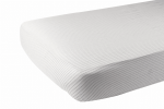 Pencil Stripe Crib Sheet
