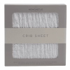 Herringbone Crib Sheet