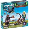 Playmobil How to Train Your Dragon - Hiccup & Astrid with Baby Dragon [70040]