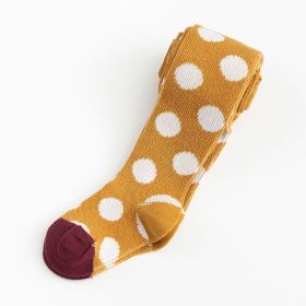Bottom pantyhose (Option: Turmeric dots-L)