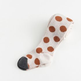 Bottom pantyhose (Option: Beige dots-L)