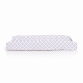 B & N Changing Pad Sheet (Color: Lilac Lattice)