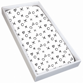 Change Pad Sheet Flannel (Color: Xoblack&White)