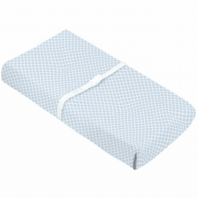 Change Pad Fitted Sheet (Color: Blue Lattice)