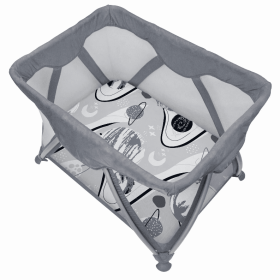 Playard Sheet Percale (Color: Space Blues)