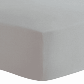 Org.Interlock Fitted Crib Sheets (Color: Grey)