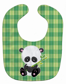 Panda Baby Bib (Color: Pandas1, size: 10 x 13)