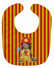 Fireman Baby Bib (Color: FireMan Girl, size: 10 x 13)