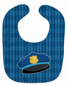 Police Baby Bib (Color: Police Hat, size: 10 x 13)