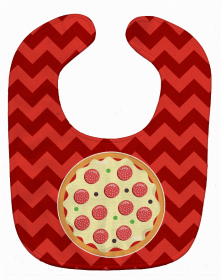 Pizza Baby Bib (Color: Large Pizza, size: 10 x 13)