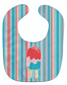 Ice Pop Popcicle Baby Bib (Color: Red Pink Blue, size: 10 x 13)