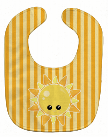 Weather Baby Bib (Color: Sunshine Face, size: 10 x 13)