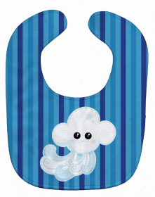 Weather Baby Bib (Color: Windy Face, size: 10 x 13)