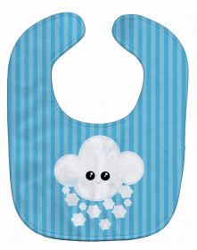 Weather Baby Bib (Color: Snowing Face, size: 10 x 13)