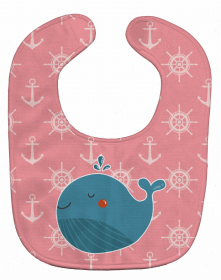 Nautical Baby Bib (size: 10 x 13)