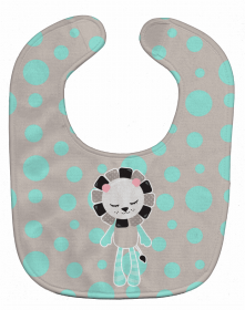 Doll Baby Bib (Color: Lion doll, size: 10 x 13)