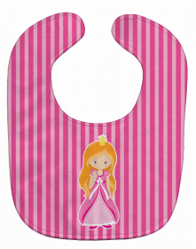 Girl Princess Baby Bib (Color: Ginger Girl Princess, size: 10 x 13)