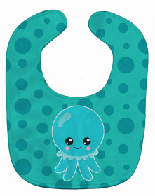 Ocean Baby Bib (Color: Blue, size: 10 x 13)