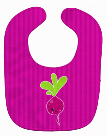 Vegetables Baby Bib (Color: Beet, size: 10 x 13)
