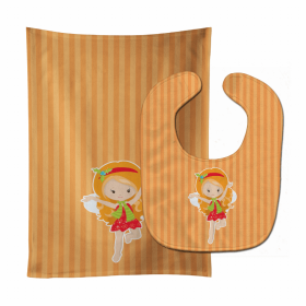 Baby Bib & Burp Cloth (Color: Ginger Haired, size: 11 x 18)