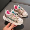 2022 Autumn New Tennis Girl Sneakers Children Boy Baby Mesh Breathable Kids Shoes Toddler Flats Outdoor Casual Running Training