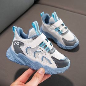 2022 Autumn New Tennis Girl Sneakers Children Boy Baby Mesh Breathable Kids Shoes Toddler Flats Outdoor Casual Running Training (Color: BS07169352-2, size: 36)