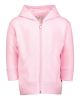 Infant Zip Fleece Hoodie - HEATHER - 6MOS