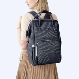 Diaper Baby Bag Backpack (Primary Colour: Black)