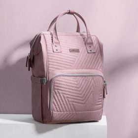 Diaper Baby Bag Backpack (Primary Colour: Pink)