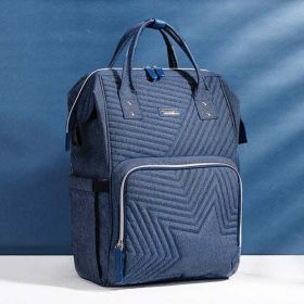 Diaper Baby Bag Backpack (Primary Colour: Blue)