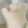 Rocking Chair - with rubber leg and cashmere fabric;  suitable for living room and bedroom